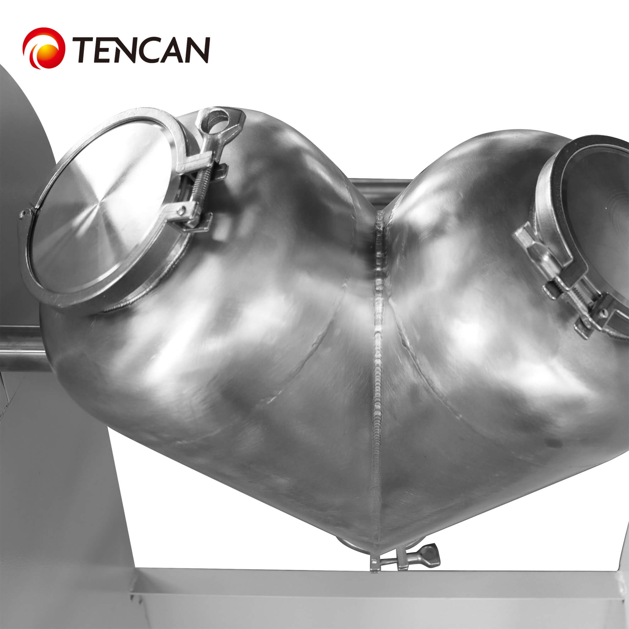 Naast het vermalen, bereiken we homogene mengsels met 3D-poedermixers.